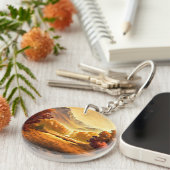 Autumn Landscape Painting-68754 Sleutelhanger (Voorkant Rechts)