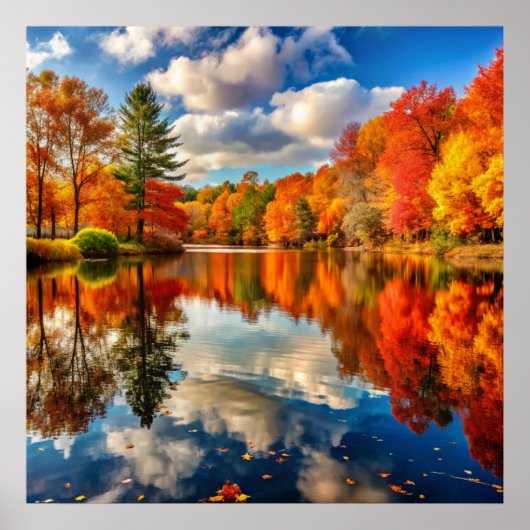 Autumn Landscape Poster (Voorkant)
