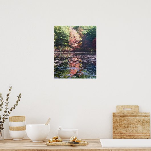 Autumn Landscape Poster (Keuken)
