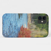 Autumn landscape print iphone case (Achterkant (horizontaal))