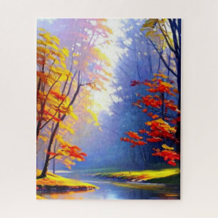 Autumn Landscape Puzzle Legpuzzel