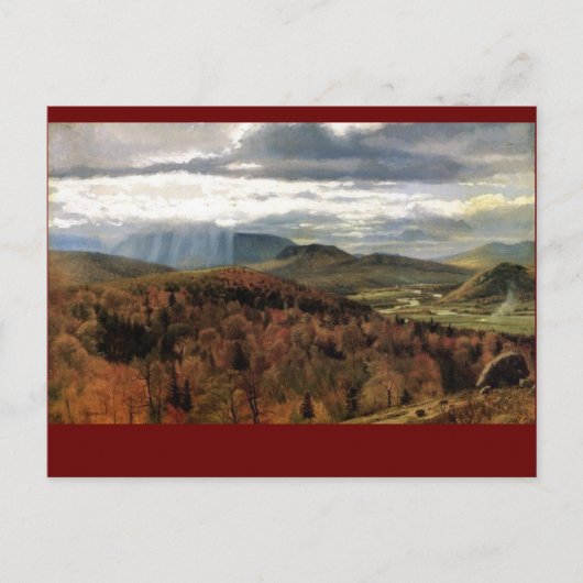 Autumn Landscape, Shelburne, Vermont Briefkaart (Voorkant)