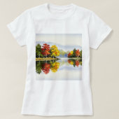 Autumn landscape t-shirt (Design voorkant)