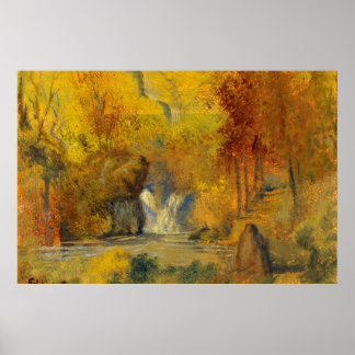 Autumn Landscape van Louis M. Eilshemius –  Poster