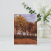 Autumn Landscape van Vincent van Gogh Briefkaart (Staand voorkant)