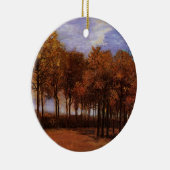 Autumn Landscape van Vincent van Gogh Keramisch Ornament (Rechts)