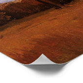 Autumn Landscape van Vincent van Gogh Poster (Hoek)