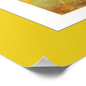 Autumn Landscape van Wassily Kandinsky Poster (Hoek)