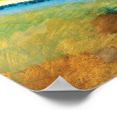 Autumn Landscape van Wassily Kandinsky Poster (Hoek)