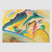 Autumn Landscape van Wassily Kandinsky Tissuepapier (Voorkant)