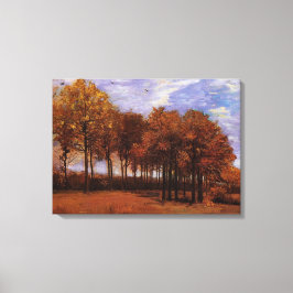 Autumn Landscape, Vincent van Gogh Canvas Afdruk