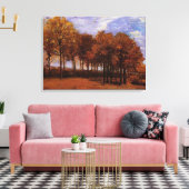 Autumn Landscape, Vincent van Gogh Canvas Afdruk (Insitu (Woonkamer))