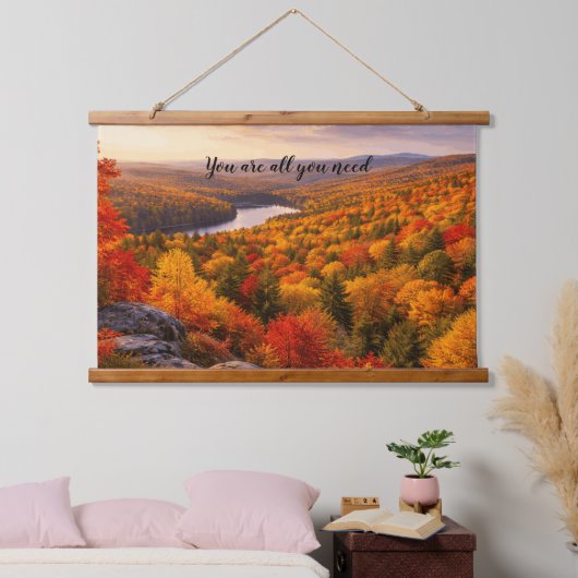 Autumn Landscape Wall Tapestry Gift Hangend Wandkleed (Slaapkamer)