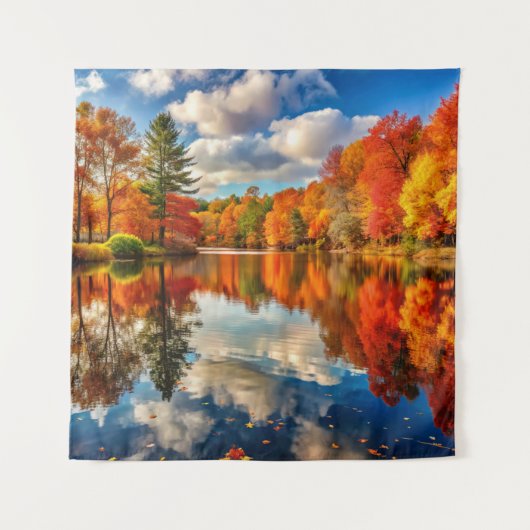 Autumn Landscape Wandkleed (Voorkant)