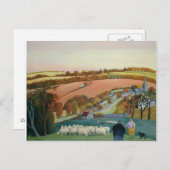 Autumn Landschap Briefkaart (Voorkant / Achterkant)