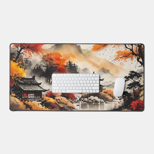 Autumn landschap bureaumat (Keyboard & Muis)