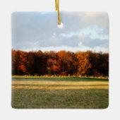 Autumn Landschap Keramisch Ornament (Voorkant)