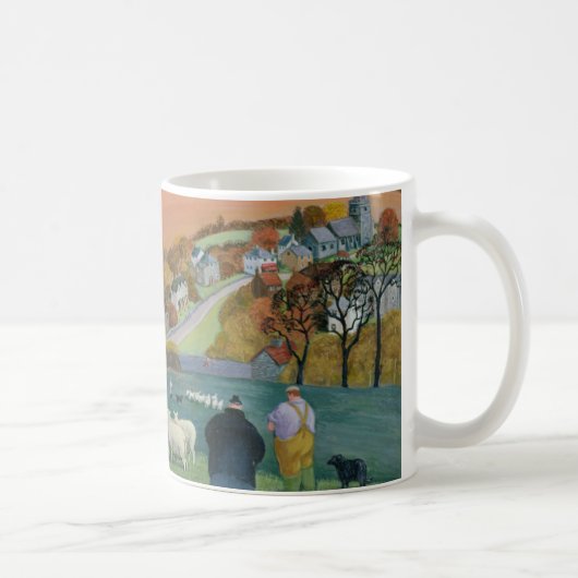 Autumn Landschap Koffiemok (Rechts)
