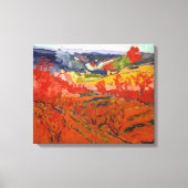 Autumn Landschap | Maurice de Vlaminck | Canvas Afdruk (Voorkant)