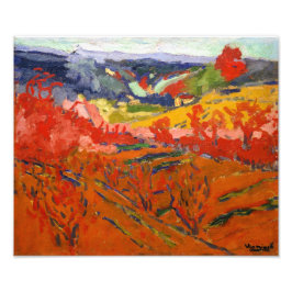 Autumn Landschap | Maurice de Vlaminck | Foto Afdruk