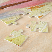 Autumn Landschap met Boats door Wassily Kandinsky Legpuzzel (Zijkant)