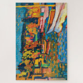 Autumn Landschap met Boats door Wassily Kandinsky Legpuzzel (Verticaal)