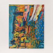Autumn Landschap met Boats door Wassily Kandinsky Legpuzzel (Verticaal)