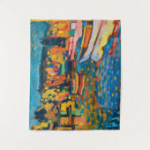 Autumn Landschap met Boats door Wassily Kandinsky Wandkleed (Voorkant)