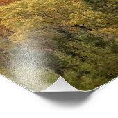 Autumn landschap met kerk, Vermont, VS Foto Afdruk (Hoek)