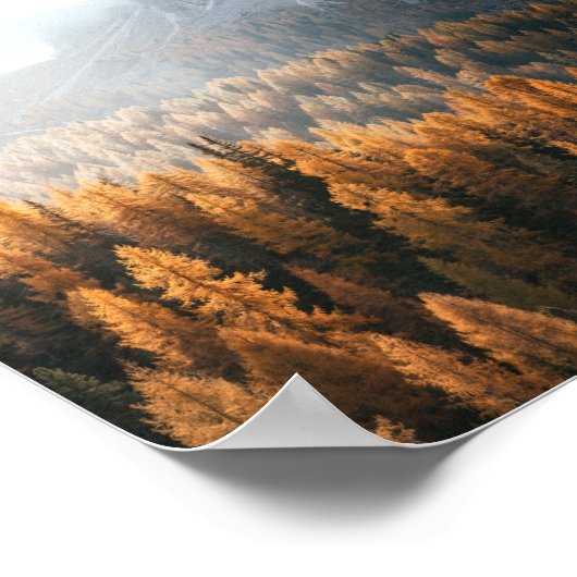 Autumn Landschap Poster (Hoek)