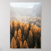 Autumn Landschap Poster (Voorkant)