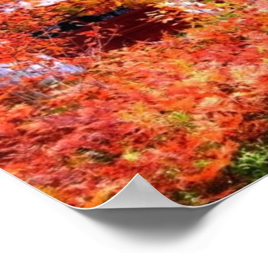 Autumn Landschap Poster (Hoek)