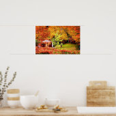 Autumn Landschap Poster (Keuken)