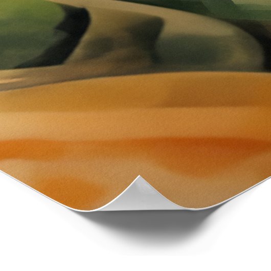 Autumn Landschap Poster (Hoek)