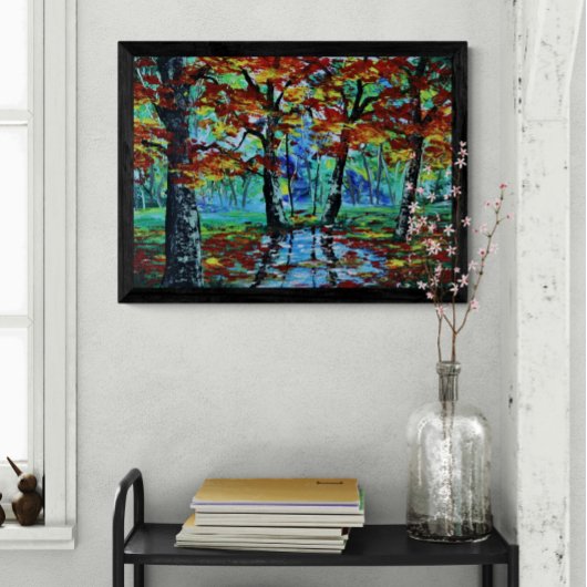 Autumn Landschap Poster