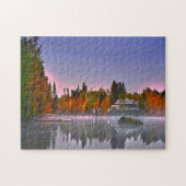 Autumn landschap Quebec. Legpuzzel (Horizontaal)