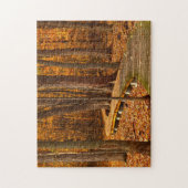 Autumn landschap Quebec. Legpuzzel (Verticaal)