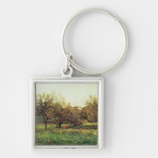 Autumn Landschap Sleutelhanger (Voorkant)