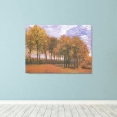  Autumn Landschap Van Gogh Canvas Afdruk (Insitu (Houten vloer))
