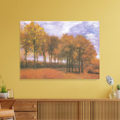  Autumn Landschap Van Gogh Canvas Afdruk (Insitu (Woonkamer))