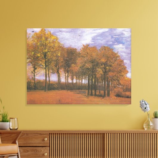  Autumn Landschap Van Gogh Canvas Afdruk (Insitu (Woonkamer))