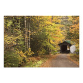 Autumn landschap, Vermont, Verenigde Staten Foto Afdruk (Voorkant)