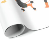 Autumn landschap. Waterverf  illustratie Cadeaupapier (Rol Hoek)