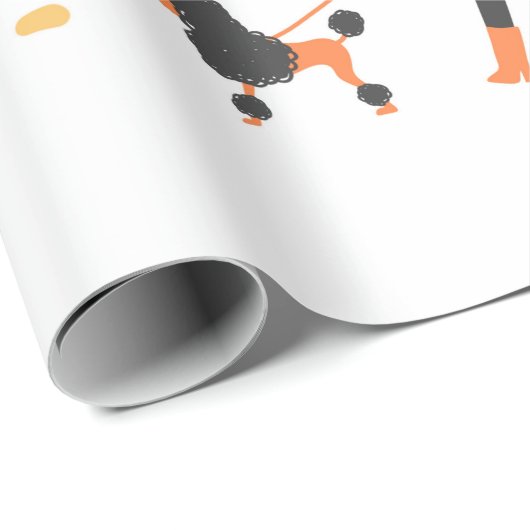 Autumn landschap. Waterverf  illustratie Cadeaupapier (Rol Hoek)