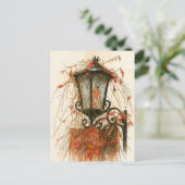 Autumn Lantern Magic Briefkaart (Staand voorkant)