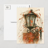 Autumn Lantern Magic Briefkaart (Voorkant / Achterkant)