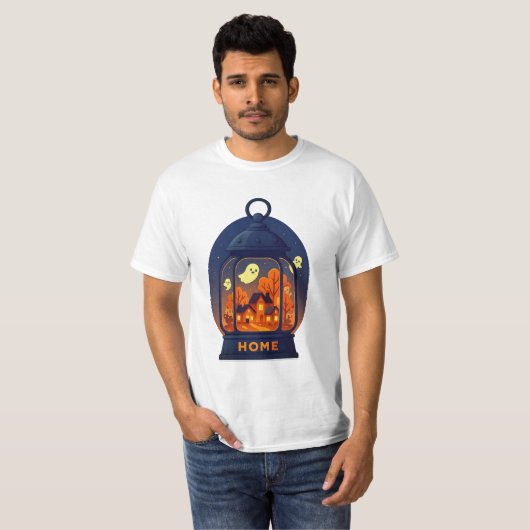 Autumn Lantern Thanksgiving Shirt (Voorkant volledig)