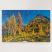 Autumn Larches bij Easy Pass Washington Legpuzzel (Horizontaal)