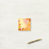 Autumn Leaf Beauty" x 3-inch Post-it® notes (Op bureau)