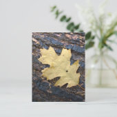 Autumn leaf briefkaart (Staand voorkant)